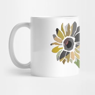 Patchwork Bright Sunflower Mug